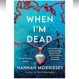 📚☠️ “WHEN I’M DEAD” BY HANNAH MORRISSEY❗️BONE-CHILLING HARDCOVER BOOK❗️☠️📚